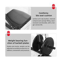 Équipement de gymnastique série d'entraînement professionnel Lat Pull Down Machine avec banc