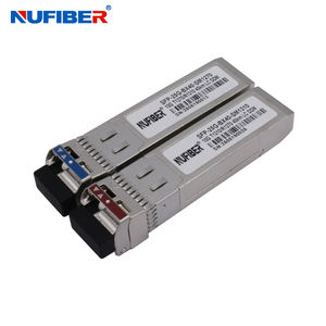 Transceptor SFP28 25G 1550nm 40KM Fibra Dupla DFB PIN DDM Grau Industrial Compatível com Soluções de Rede Meraki Palo Alto OEM - Product Image 1
