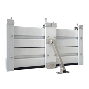 Özelleştirilmiş Tokalı Sel Kapısı, Su Bariyeri, Otomatik Kontrollü Sel Bariyeri, Ev Koruması için Alüminyum Sel Bariyeri - Product Image 2