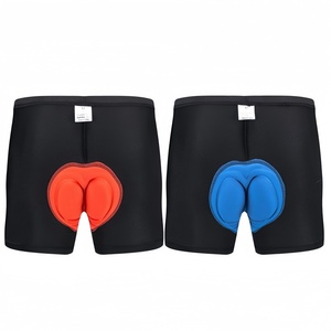 Pantaloncini da Ciclismo per Uomo con Imbottitura in Spugna e Silicone, Tessuto Traspirante ad Asciugatura Rapida per Mountain Bike - Product Image 1