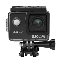 Untuk Kamera Aksi SJ4000 Video 4K Tahan Air 30M WiFi 2.4G CMOS Sudut Lebar 170 Kamera Olahraga Sepeda Motor MicroSD
