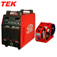 MIG-350 MAG-350 NBC-350 GMAW-350 FCAW-350 350A discret IGBT CO2 bouclier fil d'alimentation onduleur Machine à souder fabricant OEM
