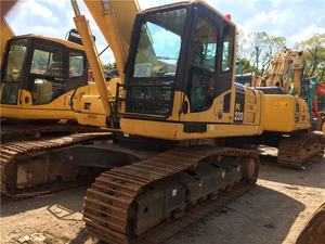 Excavadora Komatsu de alta calidad usada, equipo de movimiento de tierras de 22 toneladas de Japón, los componentes principales incluyen motor - Product Image 3
