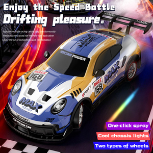 Auto <span class=keywords><strong>RC</strong></span> <span class=keywords><strong>Drift</strong></span> Dwi Dowellin Scala 1/16 - Telecomando a 4 Canali, Doppie Gomme, Luci LED, 50 Minuti di Autonomia, 25+ KM/H, Pronta all'Uso per Drifting - Product Image 2