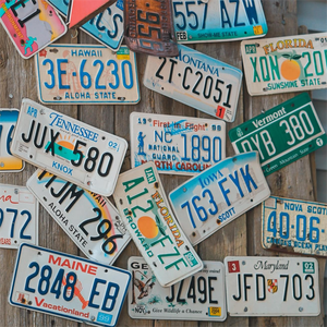 Fabricant de haute qualité en gros impression personnalisée en relief plaques de voiture réfléchissantes <span class=keywords><strong>plaque</strong></span> d'<span class=keywords><strong>immatriculation</strong></span> de voiture en aluminium - Product Image 3