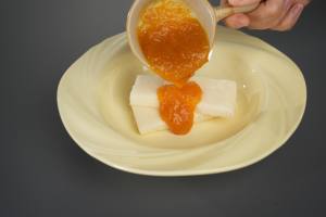 Ingrédients pour Bubble Tea <span class=keywords><strong>Orange</strong></span> 120G OEM ODM : Biscuits, <span class=keywords><strong>Confiture</strong></span> de Fruits, Desserts Glacés - Product Image 4