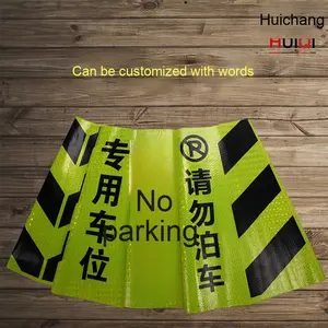 700mm Kunststoff reflektieren der Sicherheits kegel Kein Park platz Warn säule Isolation Straßen sperre Verkehrs einrichtungen Straßen kegel Promotion - Product Image 6