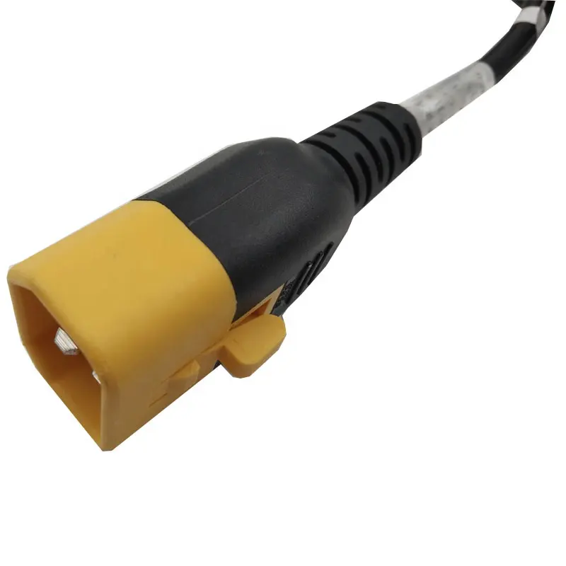 IEC C13 With Lock to C14 With Lock 3AWG Power Cord