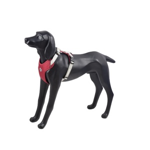 Arnés de Perro Transpirable de Poliéster con Diseño a Cuadros Color Vino Tinto, <span class=keywords><strong>Precio</strong></span> de Fábrica, Sin Tirones, Liberación Rápida, para Pasear Galgos - Product Image 1