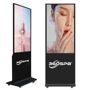จอแสดงผลดิจิทัลแบบตั้งพื้น LCD ขนาด 55 นิ้ว สำหรับโฆษณาในร่ม/กลางแจ้ง แนวตั้ง รองรับการเล่นวิดีโอ สำหรับธุรกิจ พร้อม OEM, ตัวแทนจำหน่าย และ SDK - Product Image 6