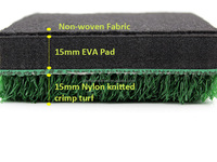 Enseignement Golf Driving Range Golf Club Mat 5x5 Intérieur Extérieur Golf Swing Practice