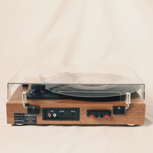 Gramófono Inalámbrico BOTO <span class=keywords><strong>de</strong></span> 3 Velocidades para <span class=keywords><strong>Tocadiscos</strong></span> con Sonido <span class=keywords><strong>de</strong></span> Alta Fidelidad, Crea Ambiente Vintage, Fácil Instalación para Uso Doméstico - Product Image 6