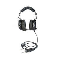 Casque d'aviation supra-auriculaire à réduction de bruit ENC, coussinets d'oreille en gel confortables pour les pilotes d'avions généraux et l'entraînement au vol