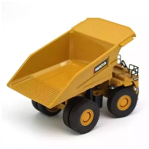 Camion benne miniature en alliage moulé sous pression 1/60 SJY-1812 pour enfants, modèle de véhicule de construction et d'ingénierie - Product Image 2
