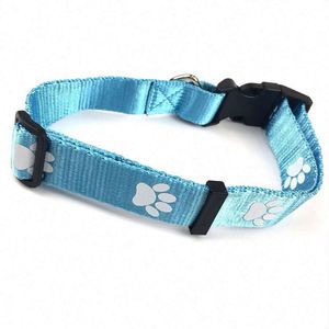 Personalized Custom Dog Collar Durable Polyester Printed Logo Colorful Fashionable Pet Leash - Product Image 4