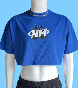 Hot Bán 100% Bông Quá Khổ Cắt Top Màu Đỏ TEE Áo Sơ Mi Biểu Tượng Tùy Chỉnh Màn Hình In Ấn Được Trang Bị Cô Gái Phụ Nữ Bé TEE T-Shirts - Product Image 5