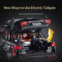 Guly 10645 Nuevo Coche Deportivo MOC Station Wagon Escala 1:8, Sets de Bloques de Construcción Mecánicos, Kit Coleccionable DIY para Aficionados Adultos