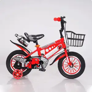 3歳の子供向けのスチールフォークとブレーキラインを備えた16インチの子供用自転車の新しいモデルを工場で供給