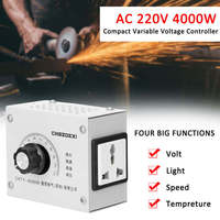 Contrôleur de vitesse de moteur CC PWM 12V 24V 48V, régulateur de vitesse continu pour vélo électrique 3000W 3000 tr/min, montage à bride