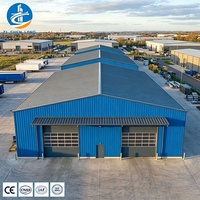 Edificio Versátil de Estructura Metálica Prefabricada, Estructura de Acero Estable, Almacén Industrial, Taller de Tamaño Personalizado