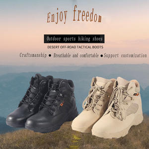 男性用ハイキングブーツ屋外アンチスキッドウェア通気性と快適なハイキング戦闘靴<span class=keywords><strong>2025</strong></span>年新製品 - Product Image 2