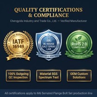 Vis autotaraudeuses hexagonales à bride en acier au carbone M3 M4 M5 M6 M8, zinguées bleues, pour usage industriel – Vente en gros sur mesure
