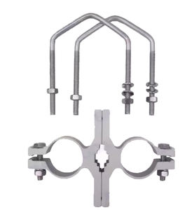 <span class=keywords><strong>Antenne</strong></span> répéteur de Station de diamants de Base robuste à boulon en U X30 X50 Support Pince de montage de mât Support de <span class=keywords><strong>fixation</strong></span> à Double vis - Product Image 2