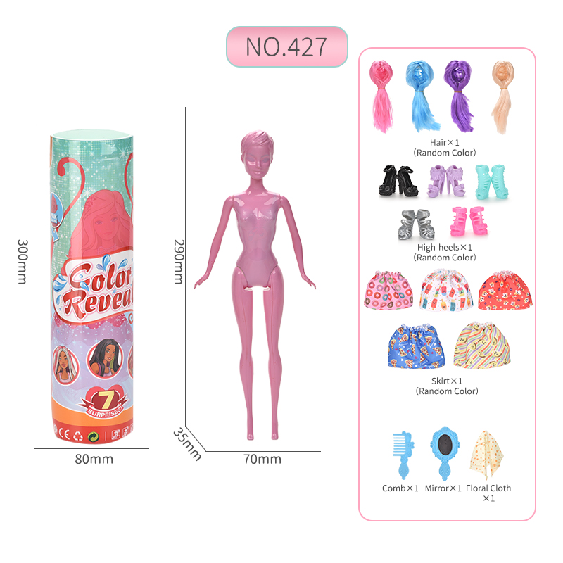 11,5 дюймов кукла 5 видов стилей смешанный упакованный цвет сюрприз изменен моющиеся куклы Барби комплект игрушки подарки на день рождения для девочек