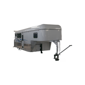 Remorque pour chevaux à col de cygne incliné en aluminium extrudé - Product Image 2