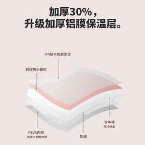Foldable Insulated Foot Bath Bag For Adults Tall Deep Calves Coverage Portable Solid Color - Product Image 4