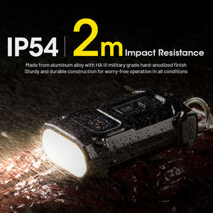 Xách tay Dual-core Hợp kim nhôm <span class=keywords><strong>Keychain</strong></span> Type-C sạc mini <span class=keywords><strong>LED</strong></span> Đèn pin không thấm nước chiếu sáng khẩn cấp đèn - Product Image 6