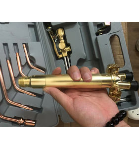 طقم لحام وقطع مع مشعل للأكسجين والأسيتيلين، مجموعة أدوات لحام محمولة لقطع المعادن - Product Image 4