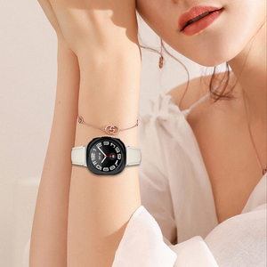 2025 Enjoy Pretty New Correa de reloj de cuero con hebilla de pasador para Samsung Watch Ultra 47mm Correa de reloj - Product Image 6