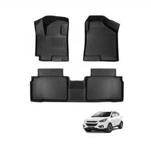 Si adatta a 2018 2023 <span class=keywords><strong>Hyundai</strong></span> <span class=keywords><strong>IX35</strong></span> per tutte le stagioni <span class=keywords><strong>tappetini</strong></span> modellati 3D tappeti posteriori anteriori TPE - Product Image 2