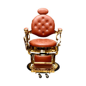 <span class=keywords><strong>2025</strong></span> Golden Luxury Beauty Hair Salon Barbear Barbeiro Cadeira Hidráulica Saloon Cadeira Salão Móveis Styling Cadeira - Product Image 6