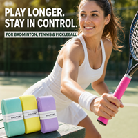 Overgrip & Pita Penyerap Keringat Raket Bulu Tangkis, Tenis, dan Pickleball dari Poliuretan - Anti Selip