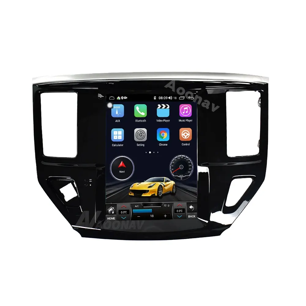 Hd dokunmatik ekran araba radyo Gps navigasyon ses Nissan Pathfinder 2012-2018 için Video araba 2 Din Android sistemi multimedya oynatıcı