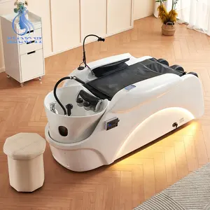 Factory Custom Salon Electric Massage Shampoo Beds Head Spa Hair Washing Bed