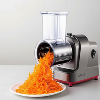 TEBAK Elektrische Groente Snijder/Rasp voor Keuken Huishouden Gemotoriseerde Snijmachine voor Fruitverwerkingsbedrijf