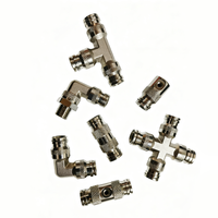Système de brumisation rapide étanche Slip Lock connecteur de pulvérisation 9.52mm connexion de tuyau d'eau 8mm tuyau raccords d'air pneumatiques