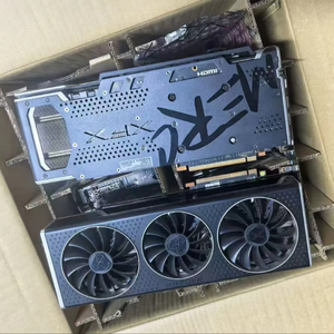 Tarjeta Gráfica para Juegos de Escritorio 6800 6800XT 6900XT 16GB GDDR6 256 Bit, Interfaz PCI, Ventilador DVI, Usada - Product Image 1
