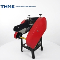 Machine électrique automatique de coupe et de dénudage de fils de 1 à 60 mm avec moteur à roulement pour le recyclage du cuivre (garantie 1 an)