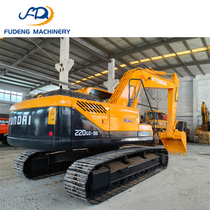 Spot di alta qualità utilizzato 22 Ton <span class=keywords><strong>Hyundai</strong></span> 220LC-9S idraulico cingolato escavatore per la costruzione - Product Image 3