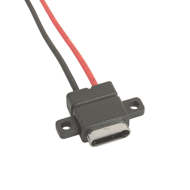USB C Jack Screw Panel Mount USB Type C Socket Cable