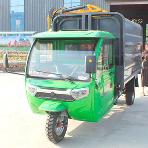 Camion à ordures compacteur à trois roues de petite taille pour véhicules spéciaux à vendre - Product Image 1