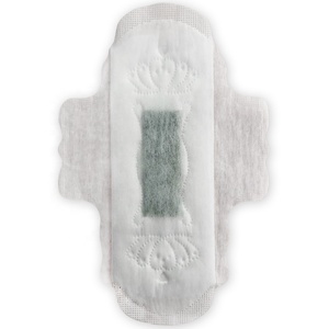 Serviette hygiénique féminine Hecheng <span class=keywords><strong>Organik</strong></span> Bambu, bande anionique négative, serviette hygiénique anionique chinoise - Product Image 1