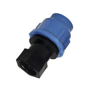 Raccord rapide en PE pour tuyau d'irrigation, valve filetée femelle pour tuyau 20mm 25mm 32mm, adaptateur fileté femelle - Product Image 6