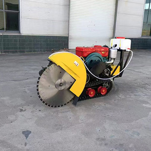 Nouvelle construction de routes promenade hydraulique derrière chenille <span class=keywords><strong>scie</strong></span> à ciment diesel coupe-route découpeuse de béton - Product Image 2