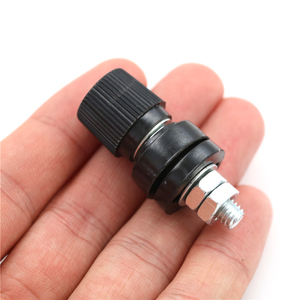 Terminales de Tornillo de 6 mm M6 para Fuente de Alimentación, <span class=keywords><strong>Poste</strong></span> de Conexión (Rojo + Negro) - Product Image 6