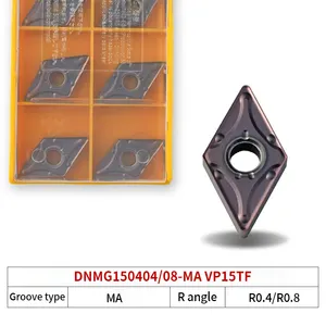 DNMG150404/08-MA VP15TF Carboneto De Tungstênio Inserir Virando Ferramenta Insere